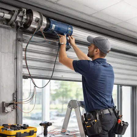 instalar persiana con motor automatica